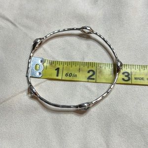 Ippolita bangle sterling silver bracelet